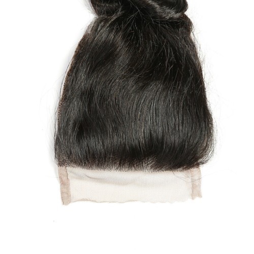 Fashion Loose Wave Human Hair Bundles With Closure For Women SLDBC-04