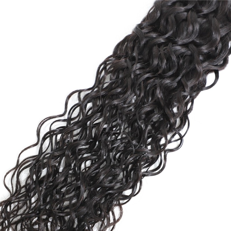 Fashion Water Wave Human Hair Bundles With Closure For Women SLDBC-05 
