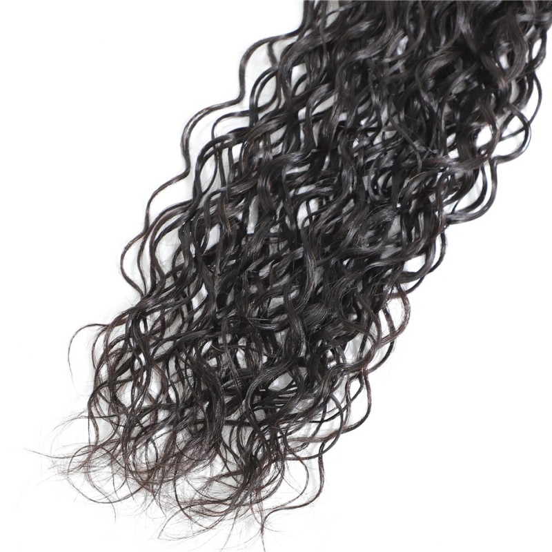 Fashion Water Wave Human Hair Bundles With Frontal For Women SLDBF-05 