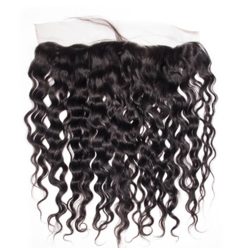 Fashion Water Wave Human Hair Bundles With Frontal For Women SLDBF-05