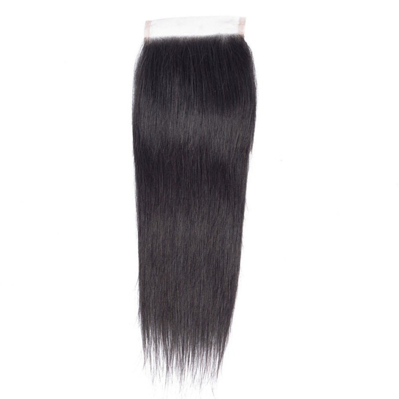 Fashion Straight Human Hair Lace Closure For Women SLDLC-01 