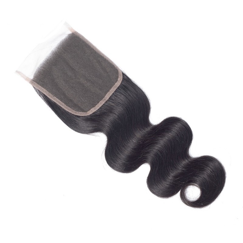 Fashion Body Wave Human Hair Lace Closure For Women SLDLC-02 