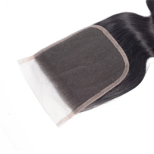 Fashion Body Wave Human Hair Lace Closure For Women SLDLC-02