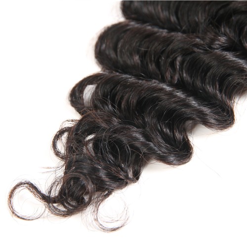 Fashion Deep Wave Human Hair Lace Closure For Women SLDLC-03
