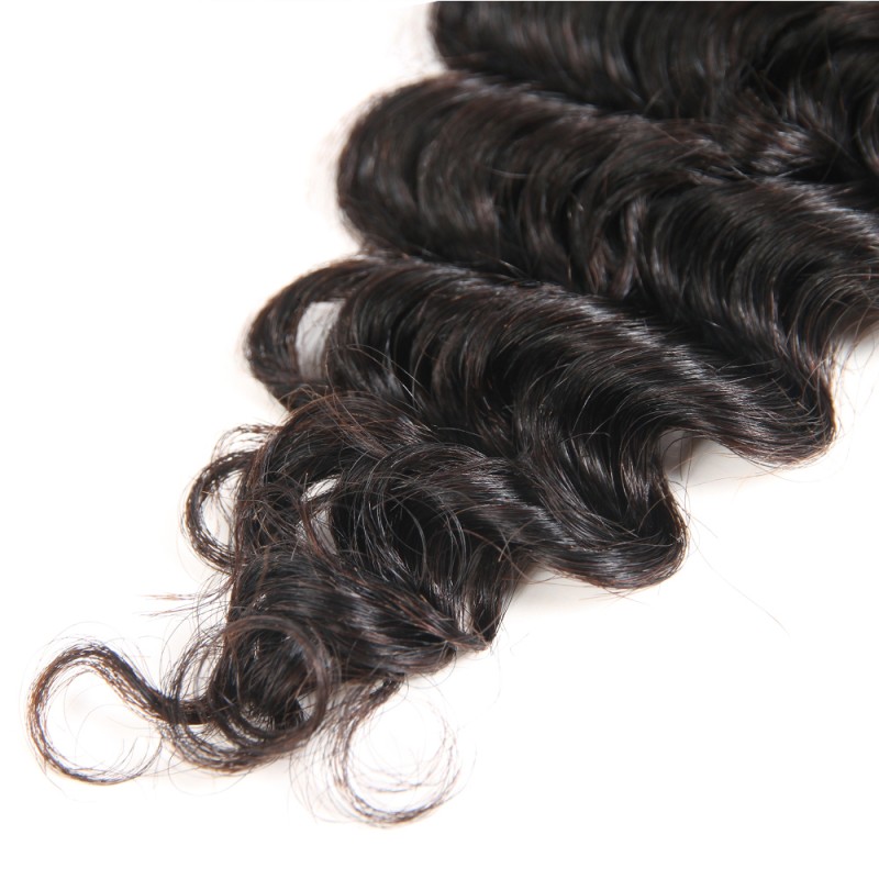 Fashion Deep Wave Human Hair Lace Closure For Women SLDLC-03 
