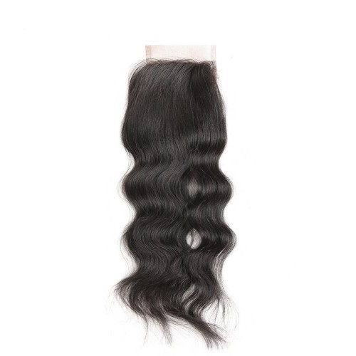 Fashion Natural Wave Human Hair Lace Closure For Women SLDLC-06