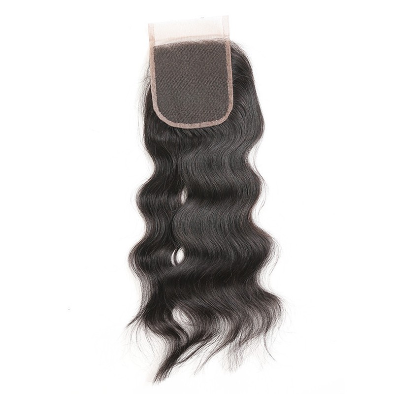 Fashion Natural Wave Human Hair Lace Closure For Women SLDLC-06 