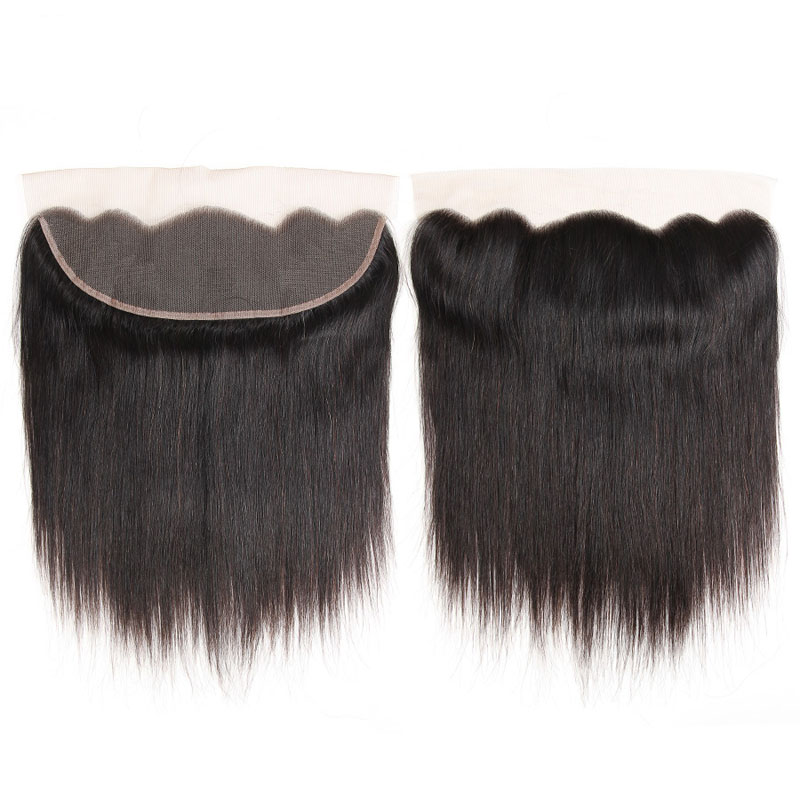 Fashion Straight Human Hair Lace Frontal For Women SLDLF-01 
