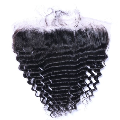 Fashion Deep Wave Human Hair Lace Frontal For Women SLDLF-03