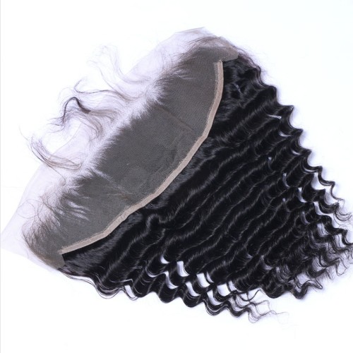 Fashion Deep Wave Human Hair Lace Frontal For Women SLDLF-03