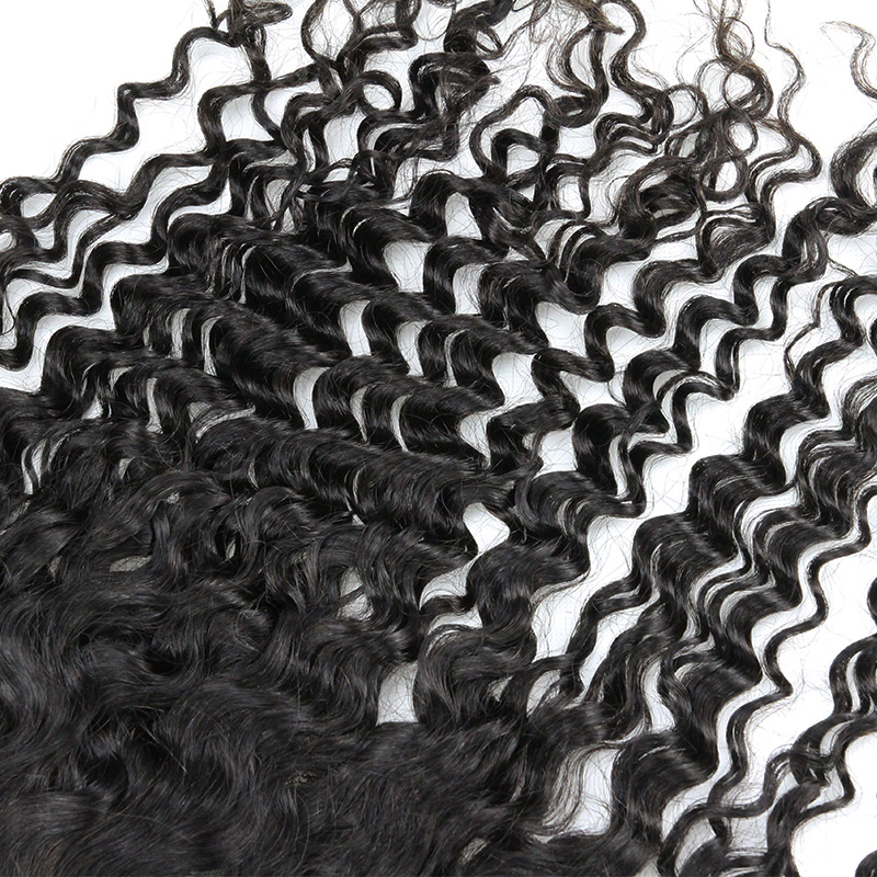 Fashion Deep Wave Human Hair Lace Frontal For Women SLDLF-03 