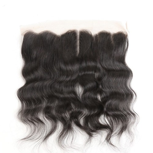Fashion Natural Wave Human Hair Lace Frontal For Women SLDLF-06