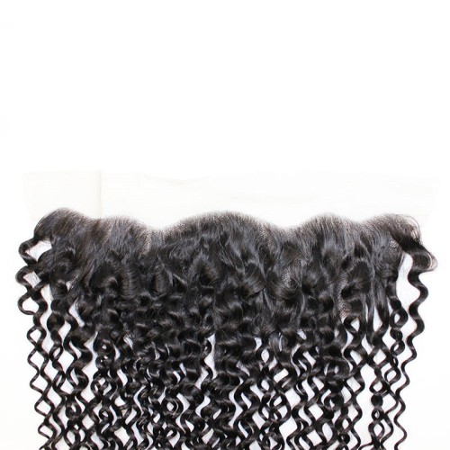 Fashion Jerry Curly Human Hair Lace Frontal For Women SLDLF-07
