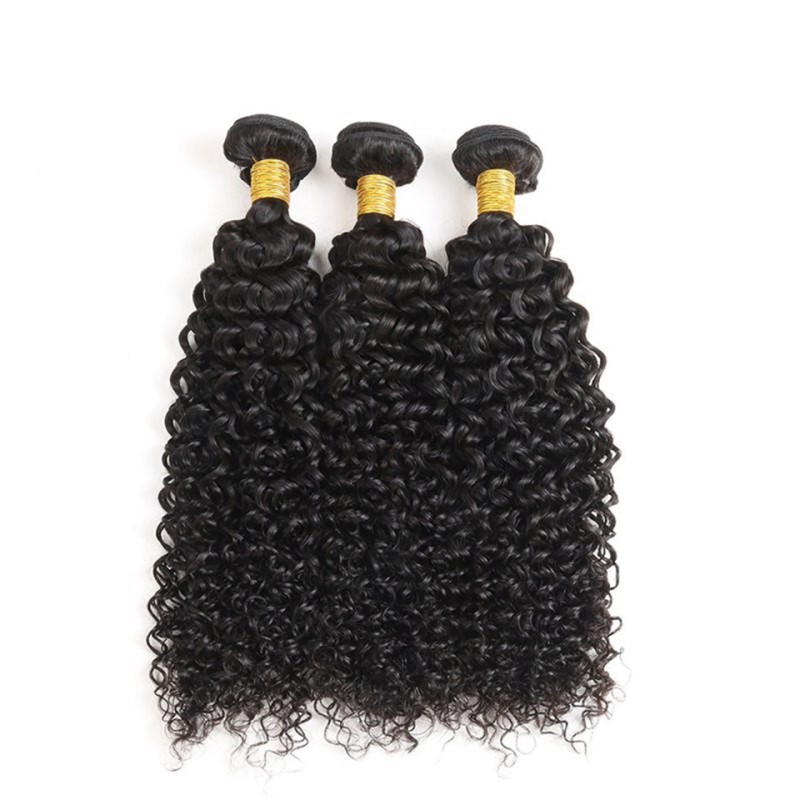 Fashion Jerry Curly Human Hair Bundles For Women SLDHB-07 