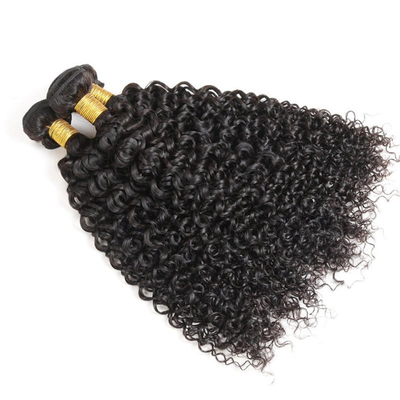 Fashion Jerry Curly Human Hair Bundles For Women SLDHB-07 