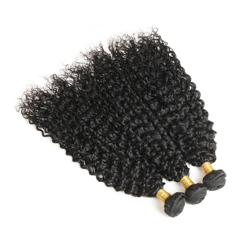 Fashion Jerry Curly Human Hair Bundles For Women SLDHB-07 