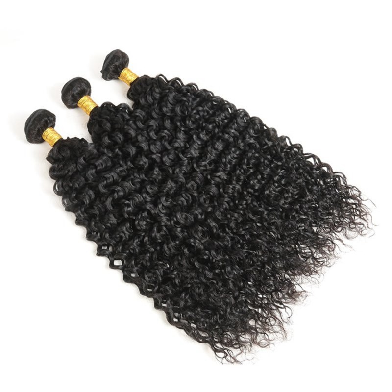 Fashion Jerry Curly Human Hair Bundles For Women SLDHB-07 