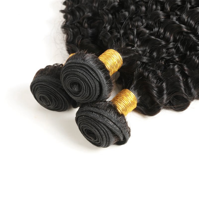 Fashion Jerry Curly Human Hair Bundles For Women SLDHB-07 