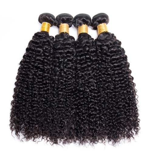 Fashion Kinky Curly Human Hair Bundles For Women SLDHB-08