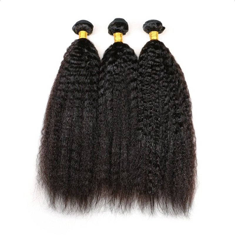 Fashion Kinky Straight Human Hair Bundles For Women SLDHB-09 