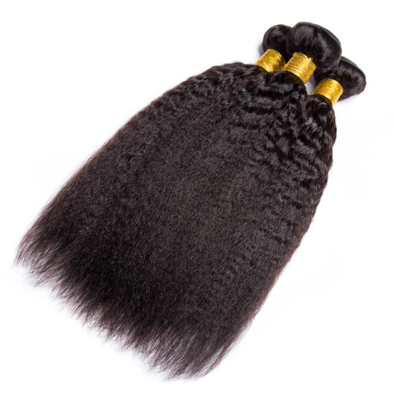 Fashion Kinky Straight Human Hair Bundles For Women SLDHB-09 