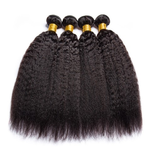 Fashion Kinky Straight Human Hair Bundles For Women SLDHB-09