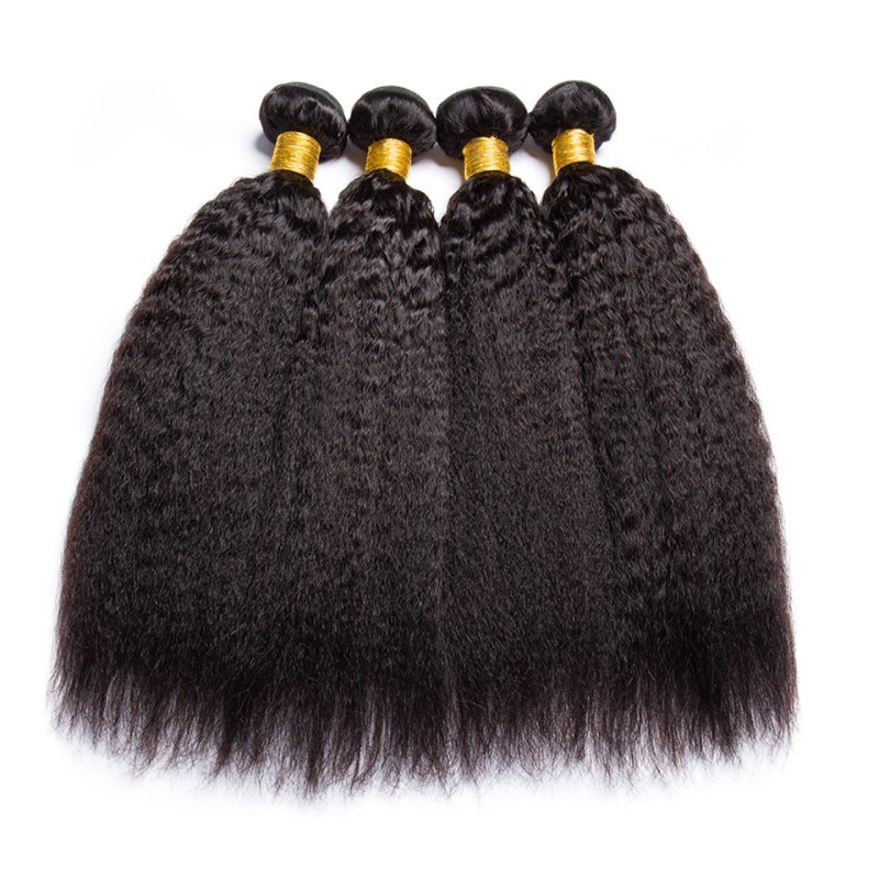 Fashion Kinky Straight Human Hair Bundles For Women SLDHB-09 