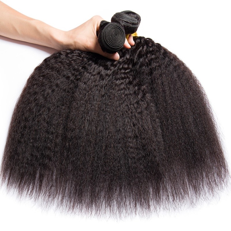 Fashion Kinky Straight Human Hair Bundles For Women SLDHB-09 