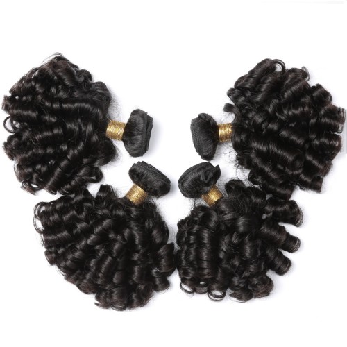 Fashion Funmi Curly Human Hair Bundles For Women SLDHB-10