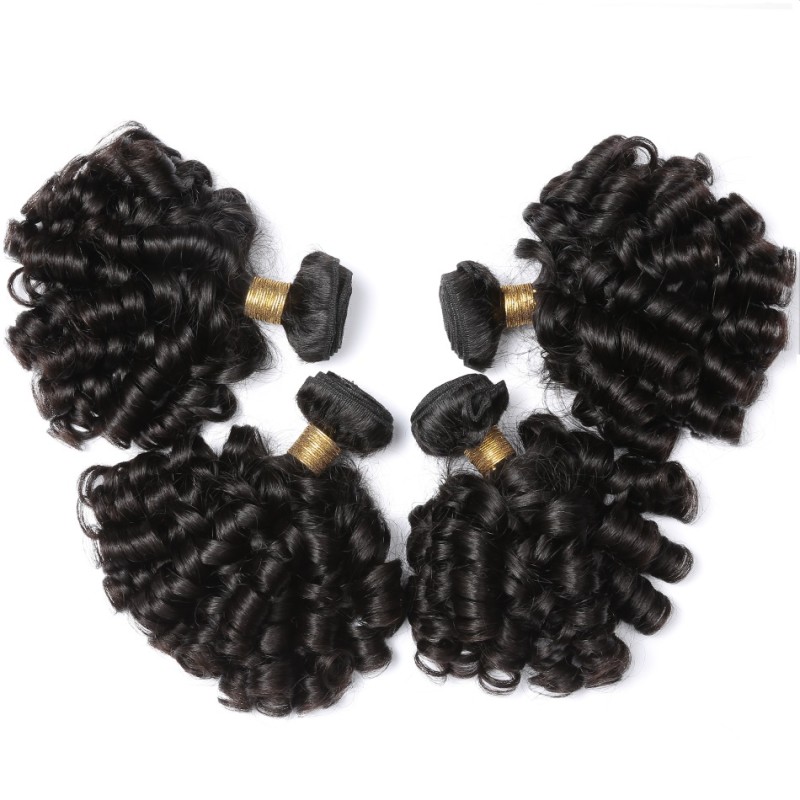 Fashion Funmi Curly Human Hair Bundles For Women SLDHB-10 