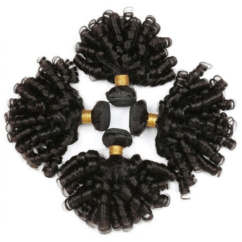 Fashion Funmi Curly Human Hair Bundles For Women SLDHB-10 