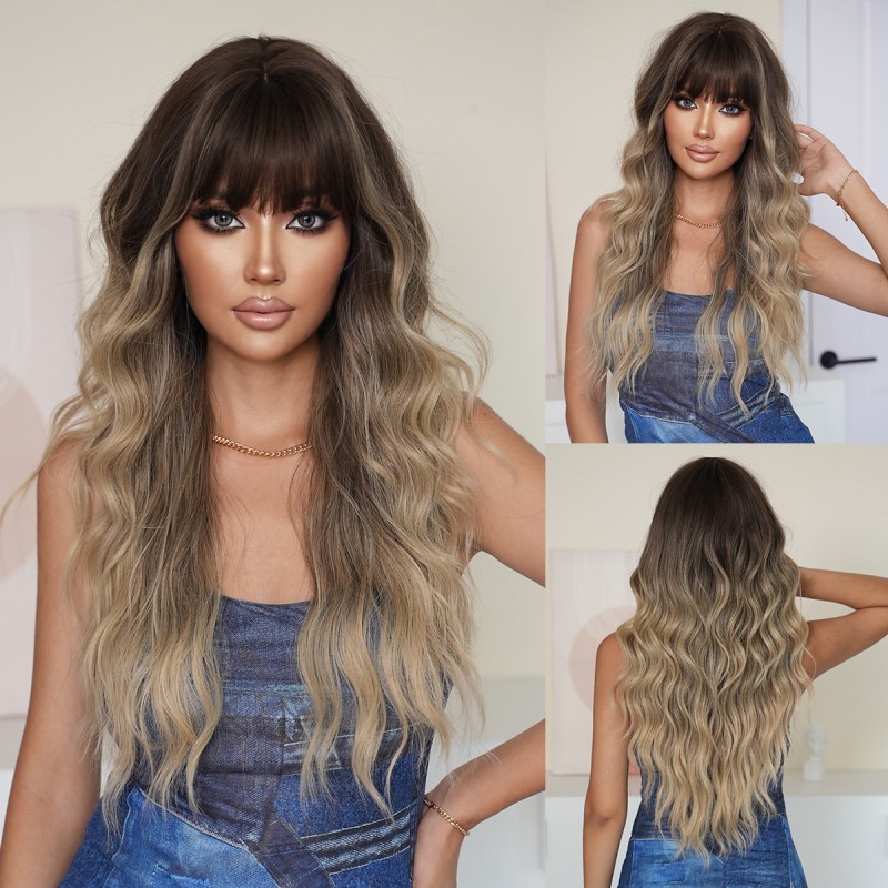 Fashion Long Synthetic Wigs For Women SLDLH-01 