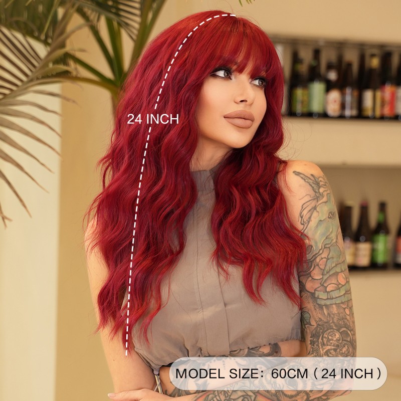 Fashion Long Synthetic Wigs For Women SLDLH-09 