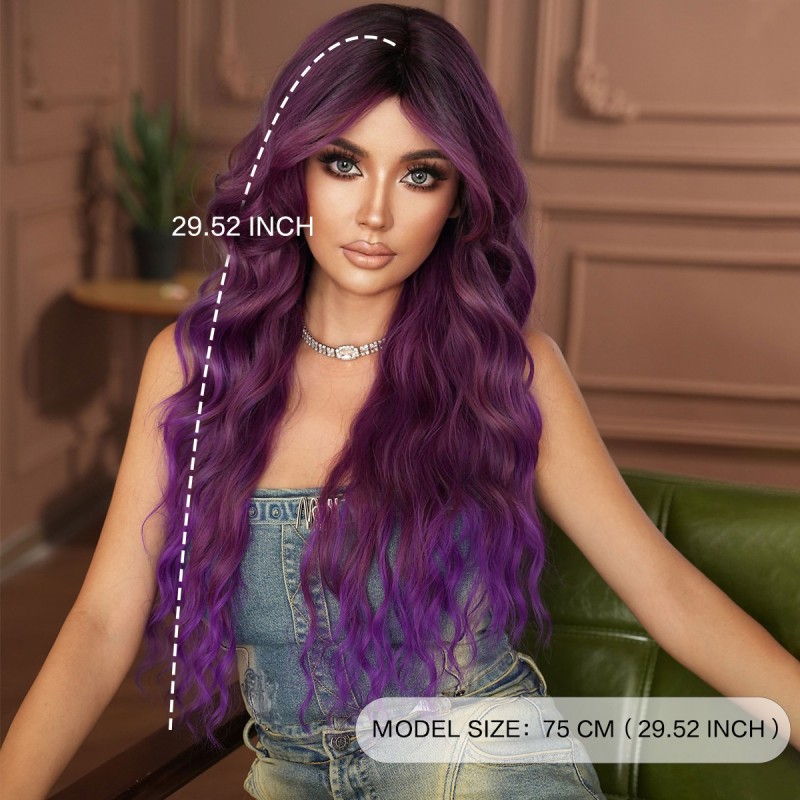 Fashion Long Synthetic Wigs For Women SLDLH-104 