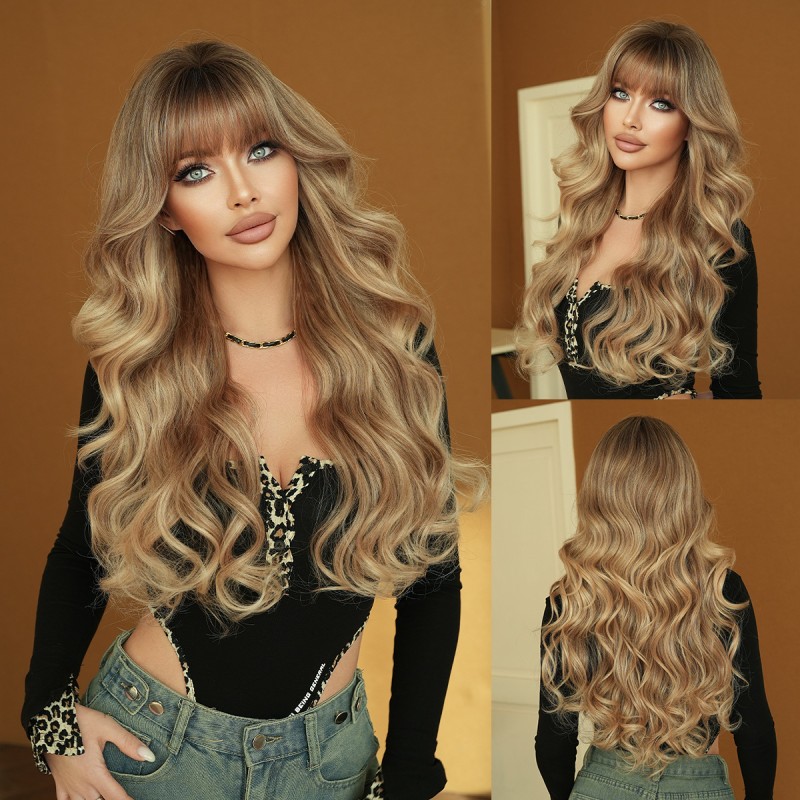 Fashion Long Synthetic Wigs For Women SLDLH-105 
