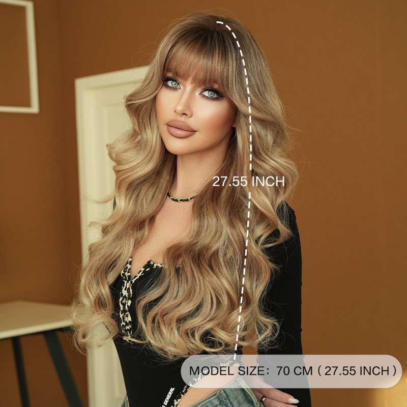 Fashion Long Synthetic Wigs For Women SLDLH-105 