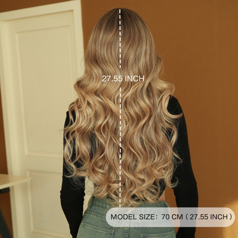 Fashion Long Synthetic Wigs For Women SLDLH-105 