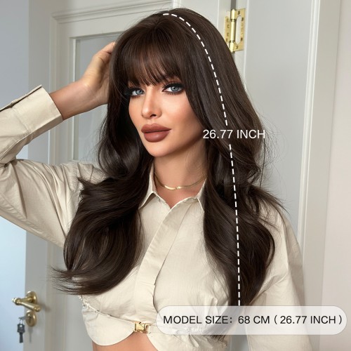 Fashion Long Synthetic Wigs For Women SLDLH-106
