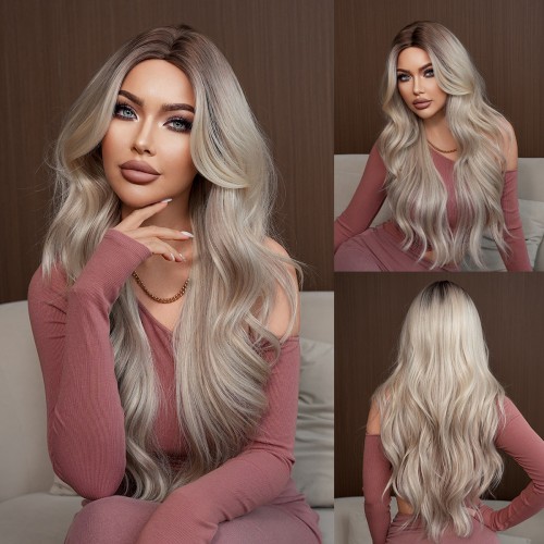 Fashion Long Synthetic Wigs For Women SLDLH-108