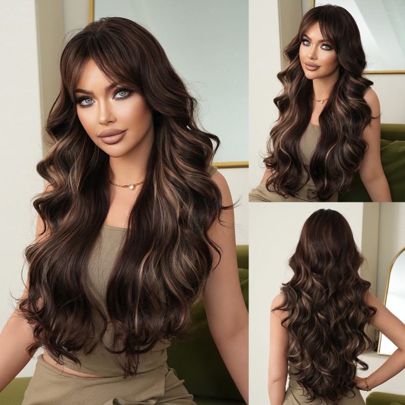 Fashion Long Synthetic Wigs For Women SLDLH-113 