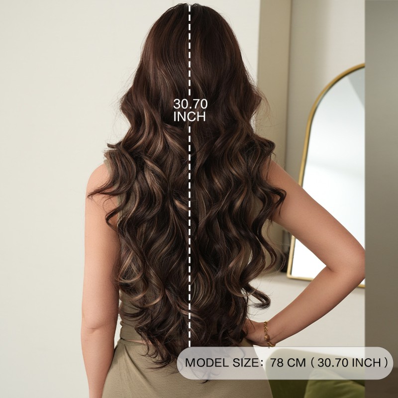 Fashion Long Synthetic Wigs For Women SLDLH-113 