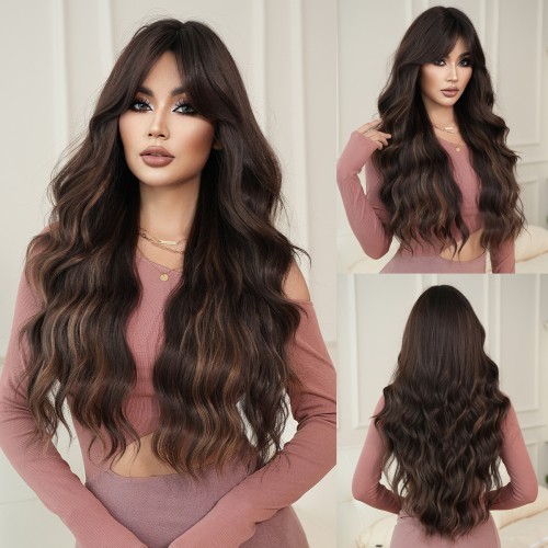 Fashion Long Synthetic Wigs For Women SLDLH-114