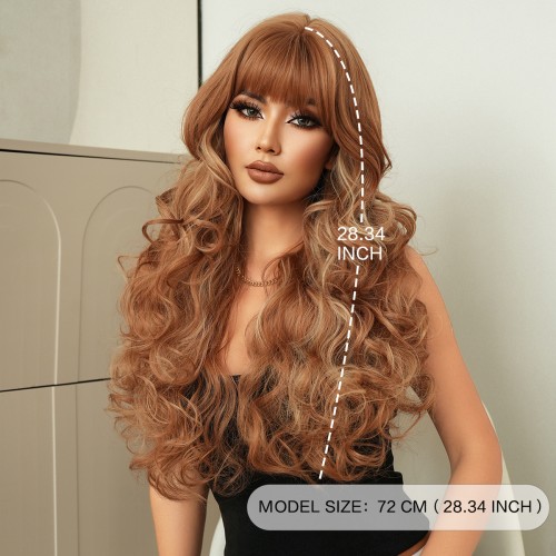 Fashion Long Synthetic Wigs For Women SLDLH-116