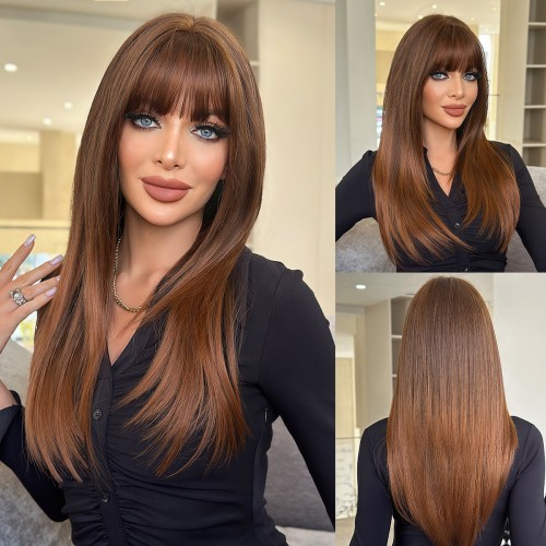 Fashion Long Synthetic Wigs For Women SLDLH-128