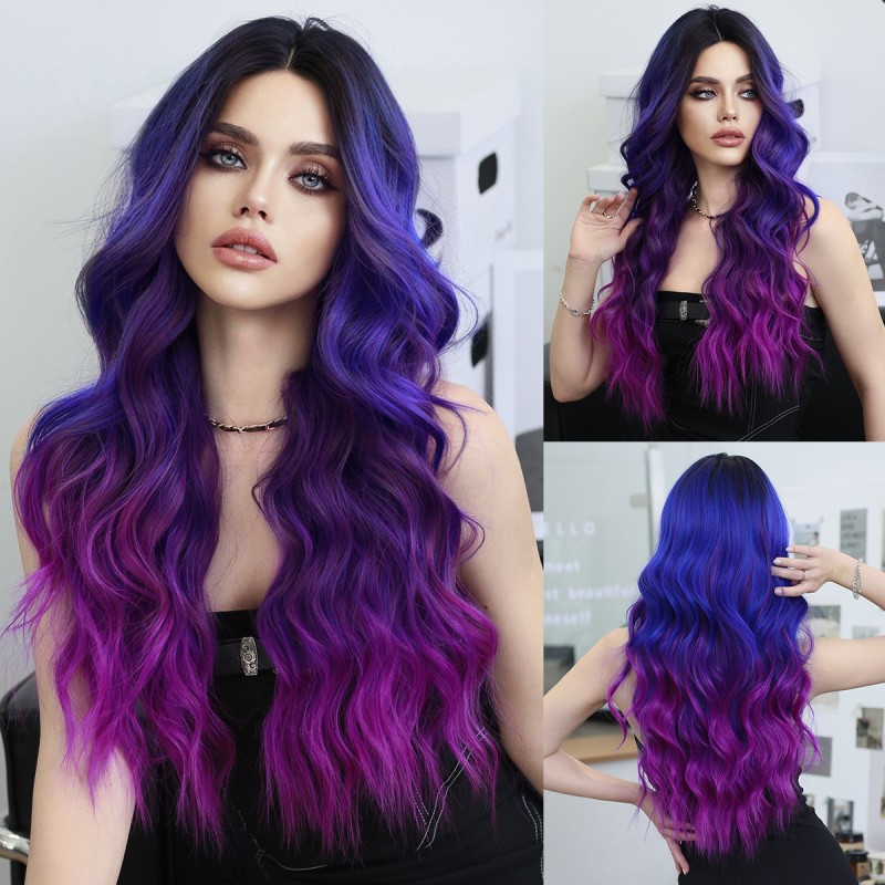 Fashion Long Lace Front Synthetic Wigs For Women SLDLH-89 