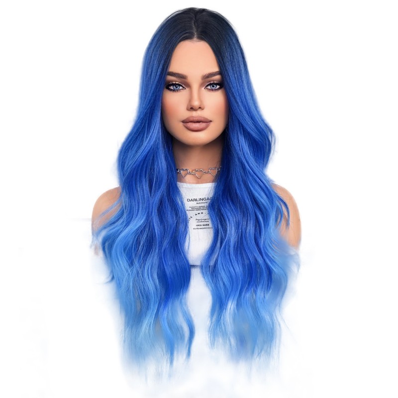 Fashion Long Lace Front Synthetic Wigs For Women SLDLH-90 