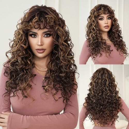 Fashion Long Synthetic Wigs For Women SLDLH-91