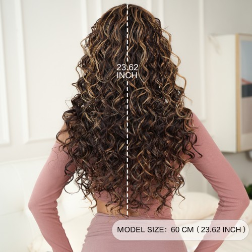 Fashion Long Synthetic Wigs For Women SLDLH-91