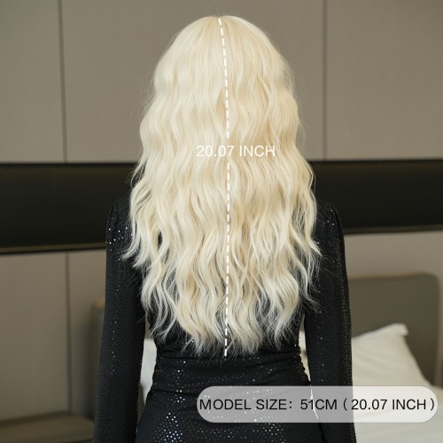 Fashion Medium Synthetic Wigs For Women SLDMH-05