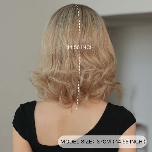 Fashion Medium Synthetic Wigs For Women SLDMH-16